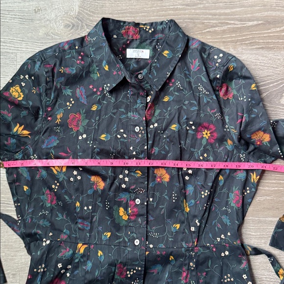 UNTUCKit Ellery Button Up Shirt Long Sleeve Floral Dress 12 - Picture 7 of 12